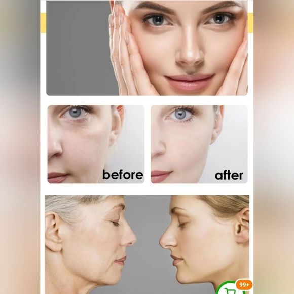 24k infused serum. Smoothes skin & wrinkles, brightens skin acne Korean - Picture 7 of 10